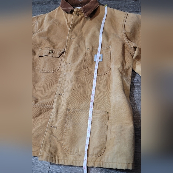 Vintage Carhartt 6BLCT Barn Chore Jacket Coat Blanket Lined 90s USA Made Mens - Picture 6 of 8